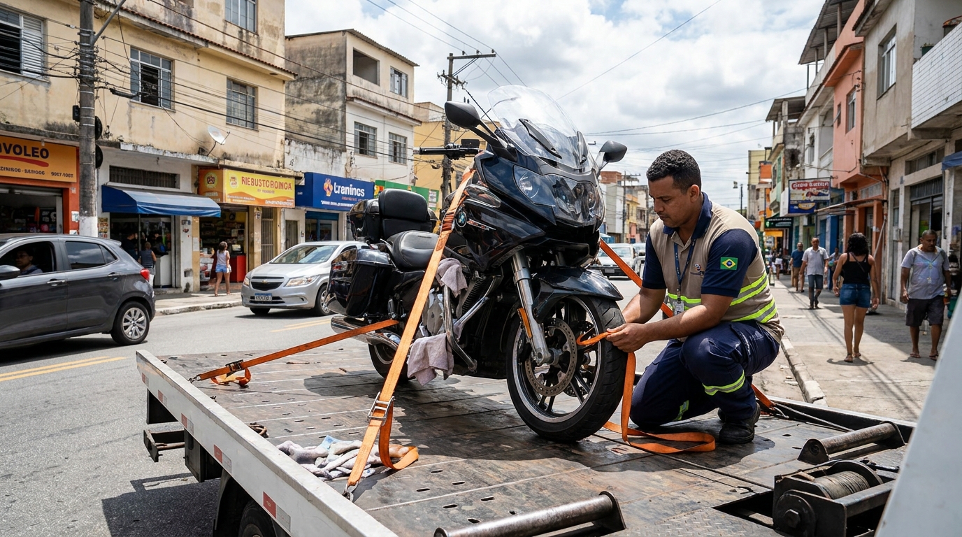 Guincho para Moto em Santo André‑SP