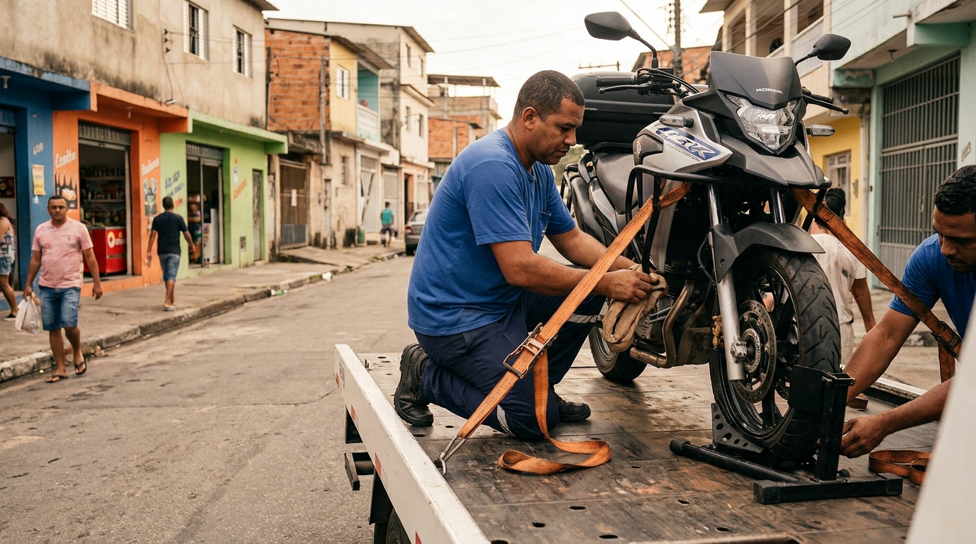Guincho para Moto em Santo André‑SP